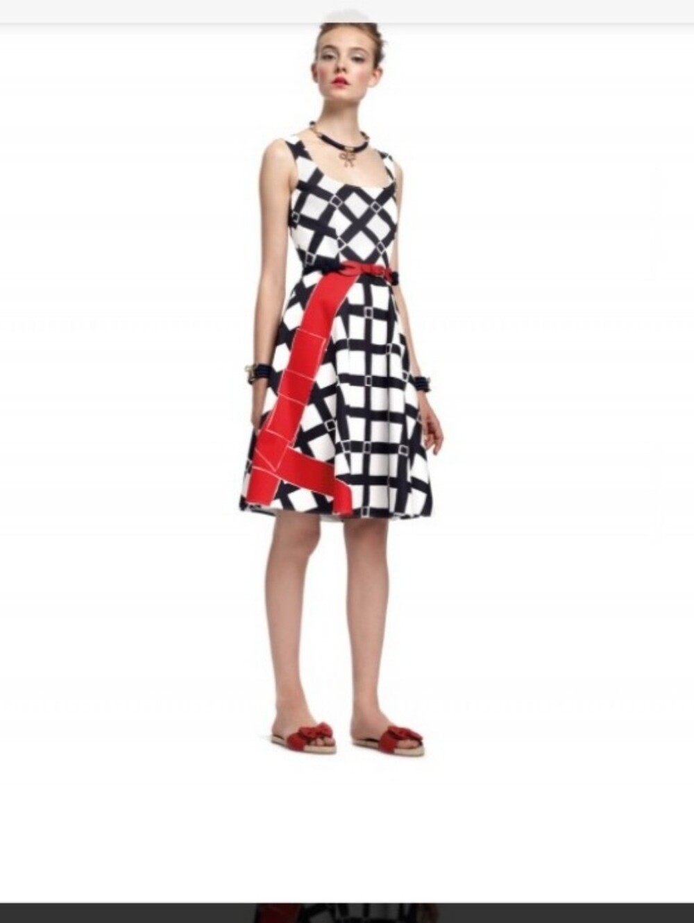 RED Valentino Garavani Crew Neck Mini Dress. Size: EU 40 US XS.
